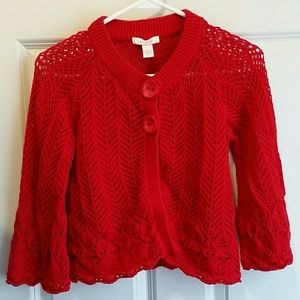 Dressbarn cloak sweater