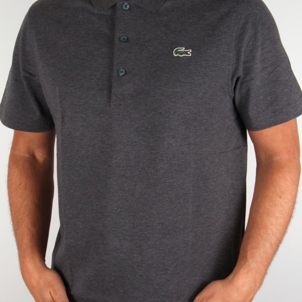 Dark Gray Lacoste polo, size 6, good condition