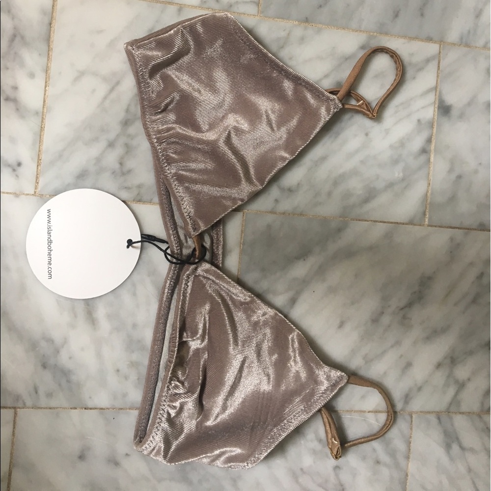 Island Boheme Gigi top in gilver