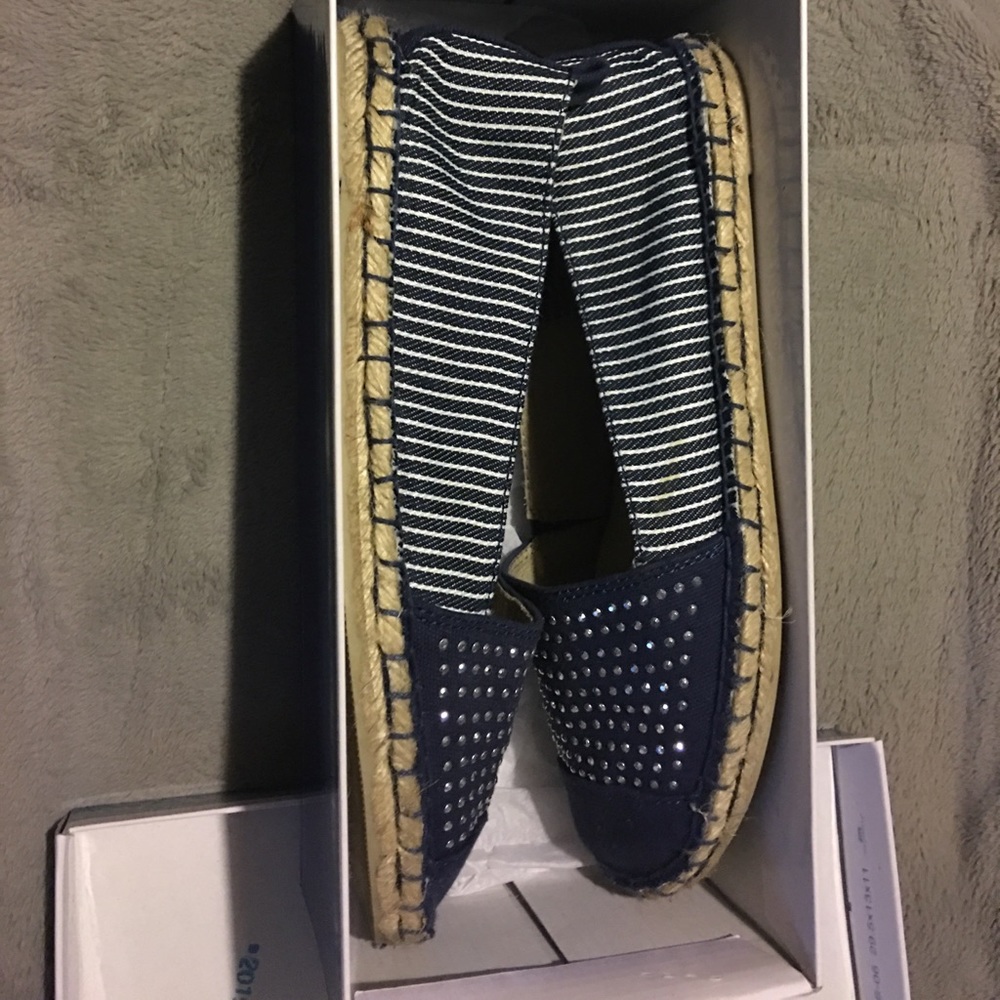 Rhinestone espadrilles