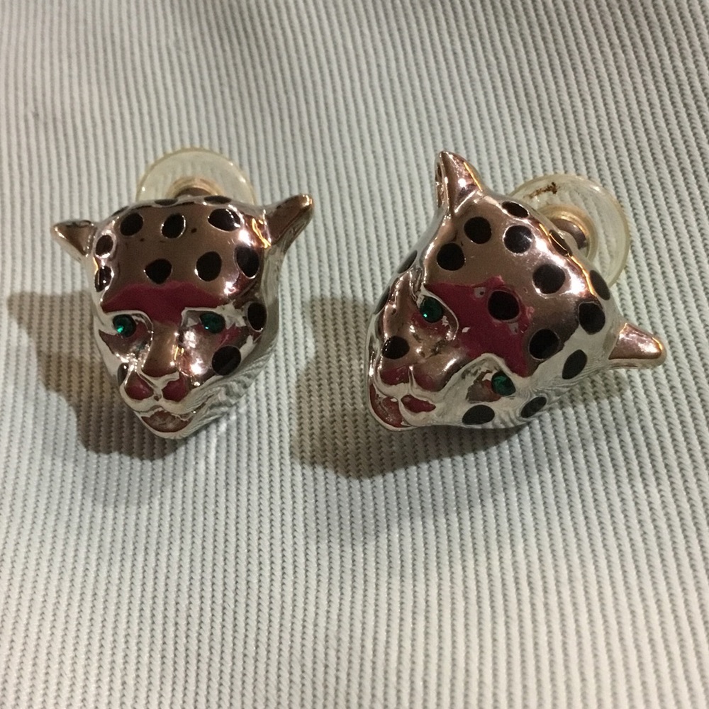 Leopard Earrings