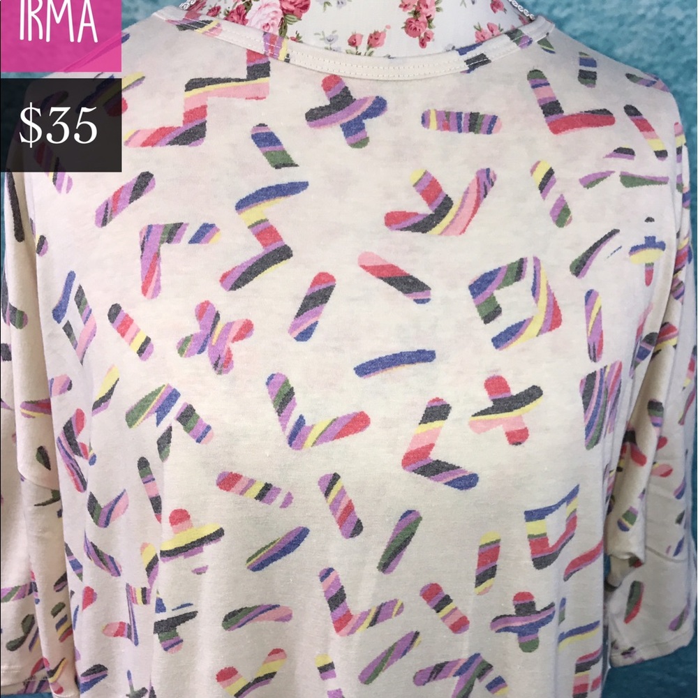 Lularoe Irma Tunic- Large , new!