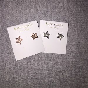 Kate spade star earrings