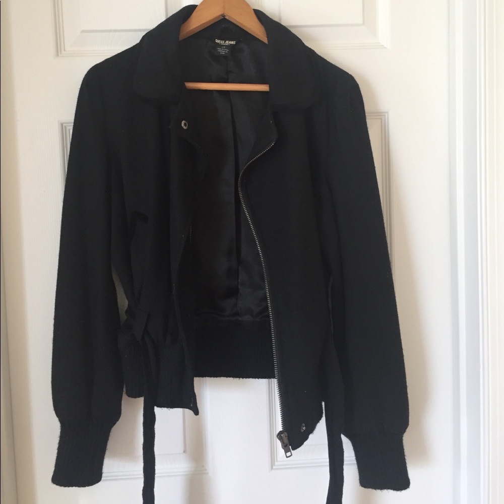 GUESS black jacket with tie