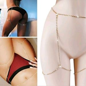 🌟Silver Thigh Chain Jewelry🌟 Make me an offer!!