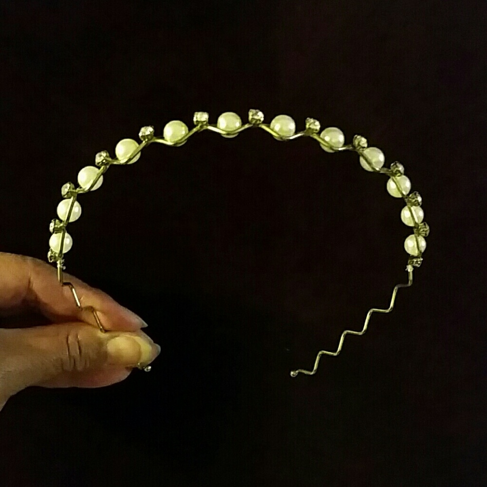 Pearl & Crystal headband