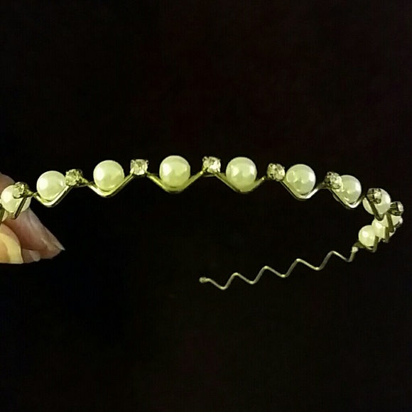 Pearl & Crystal headband - Picture 2 of 4