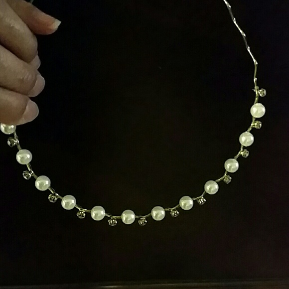 Pearl & Crystal headband - Picture 4 of 4