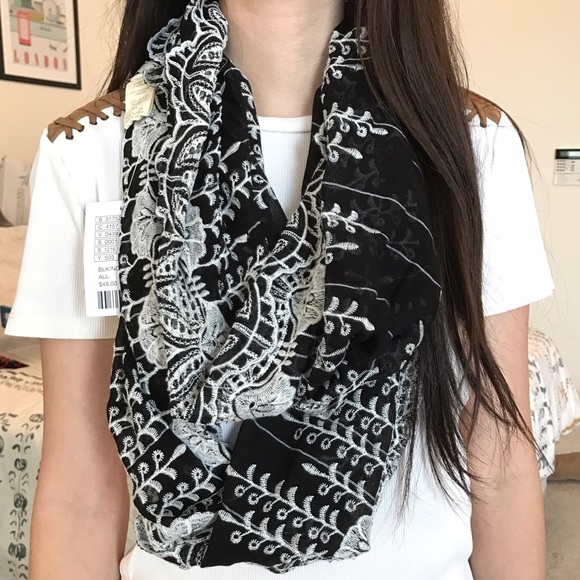 Anthropologie Accessories - Floreat Infinity Scarf