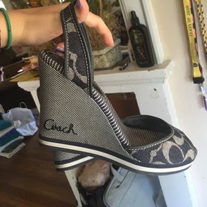 Wedge Coach Heels