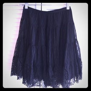 Black Lace FP Skirt