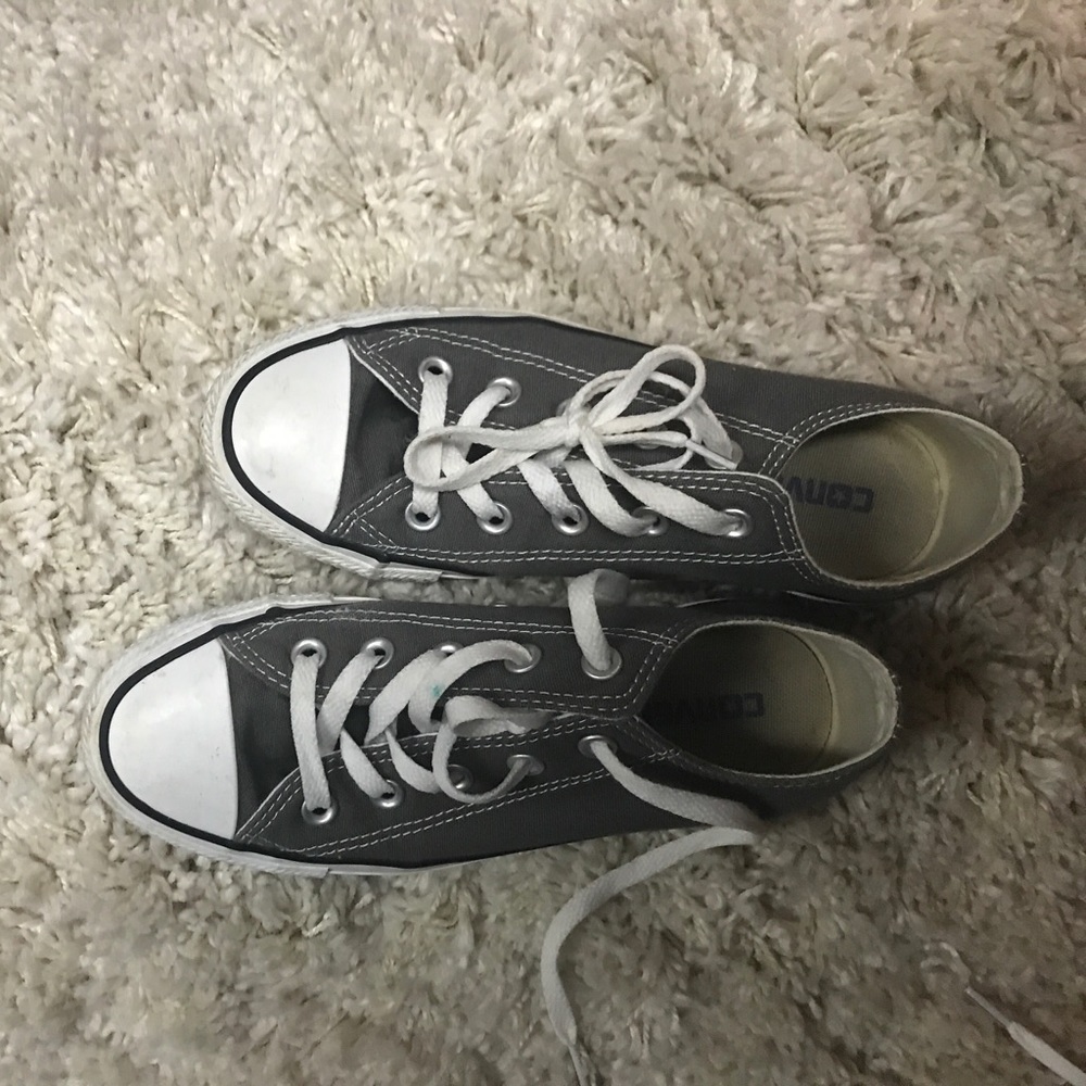 Grey converse size 5.5