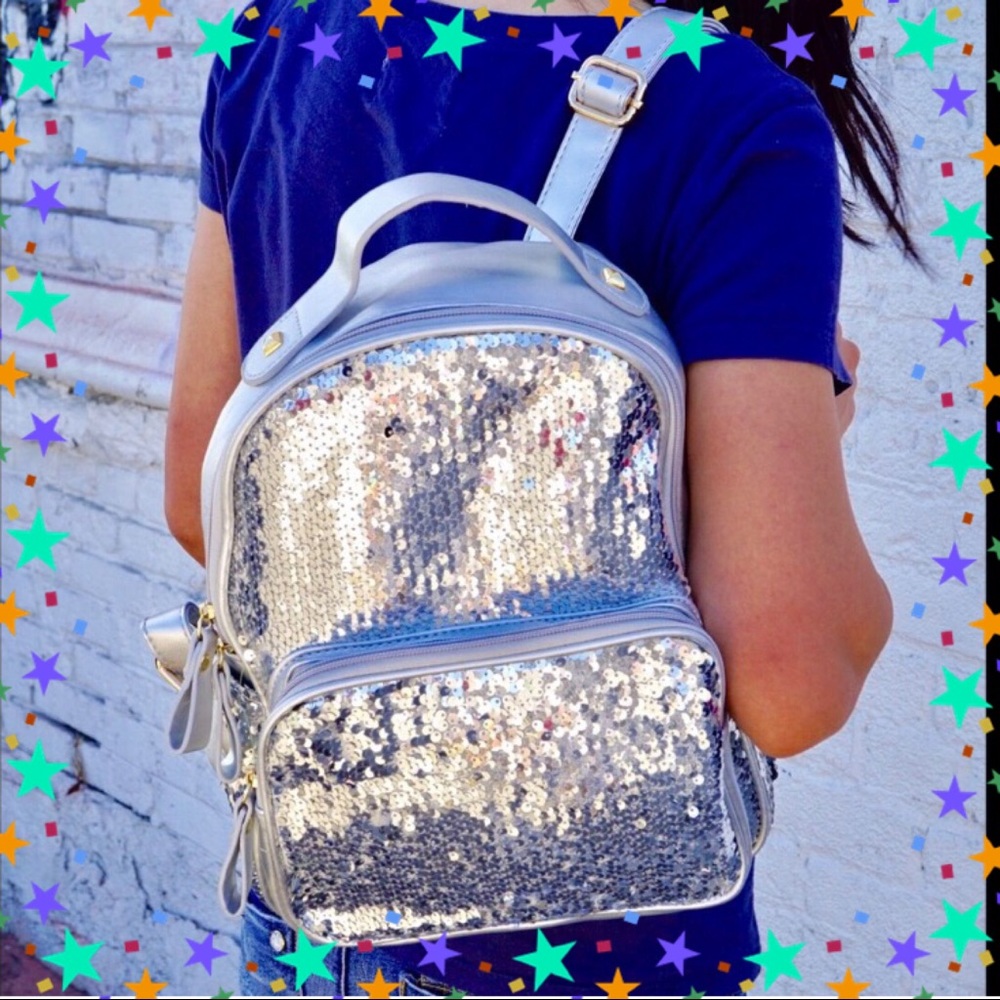 ✨BNWT Fashion Sequin Backpack✨