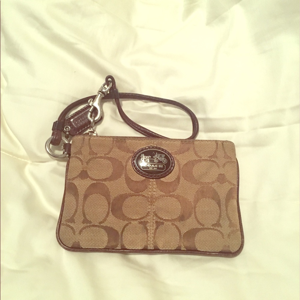 Coach wristlet