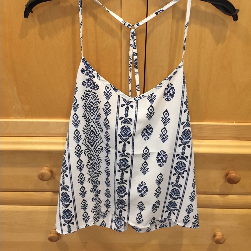 Geometric Print Hollister Tank Top