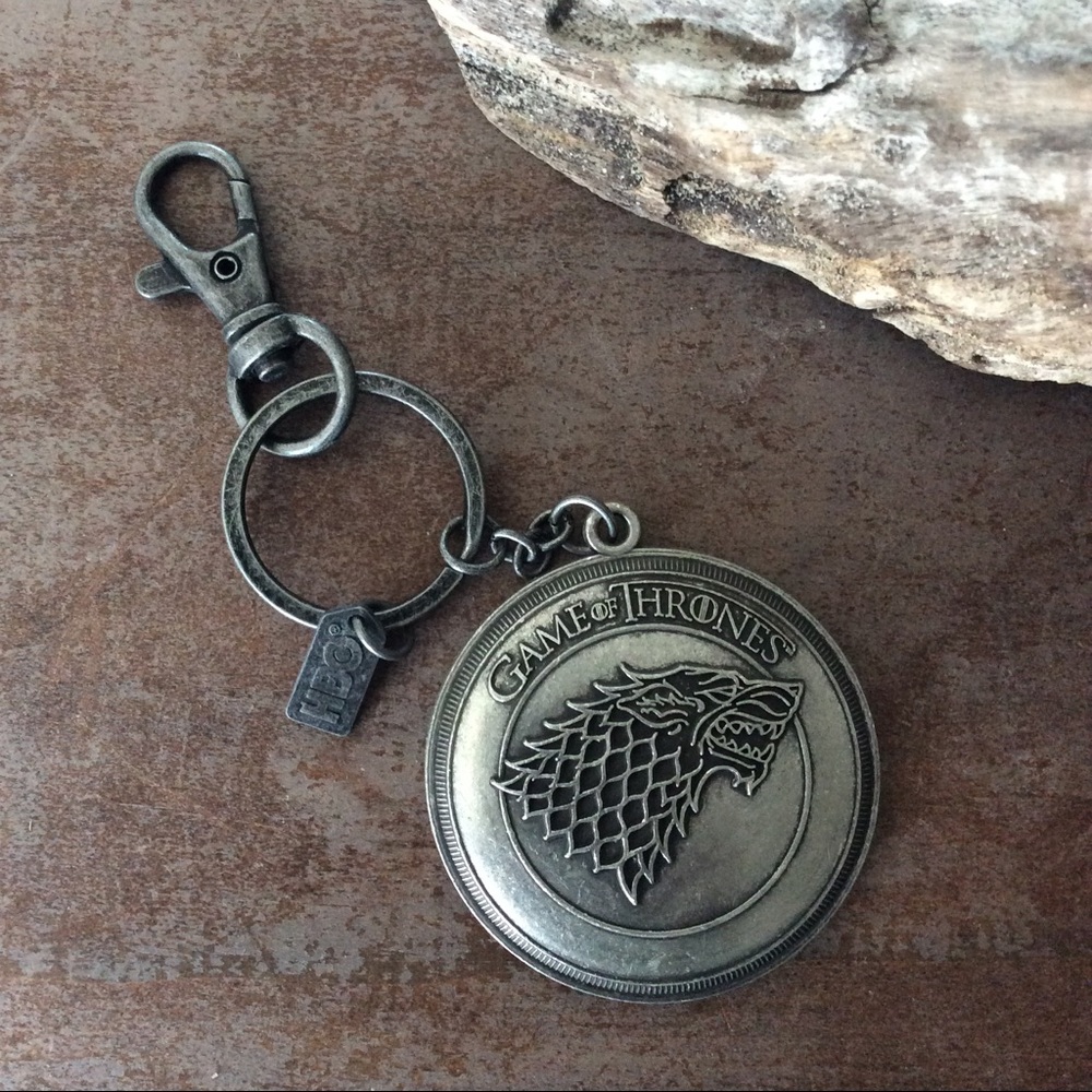 NWOT Official Game of Thrones keychain/purse hang