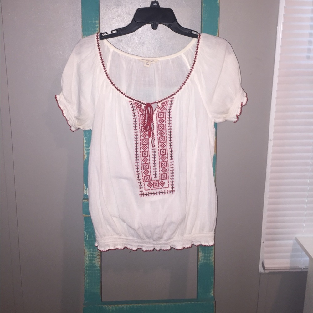 American Eagle Peasant Top