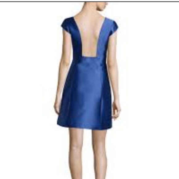 KATE SPADE WHITE BACKLESS MINI DRESS WEDDING #R76 - Picture 4 of 4