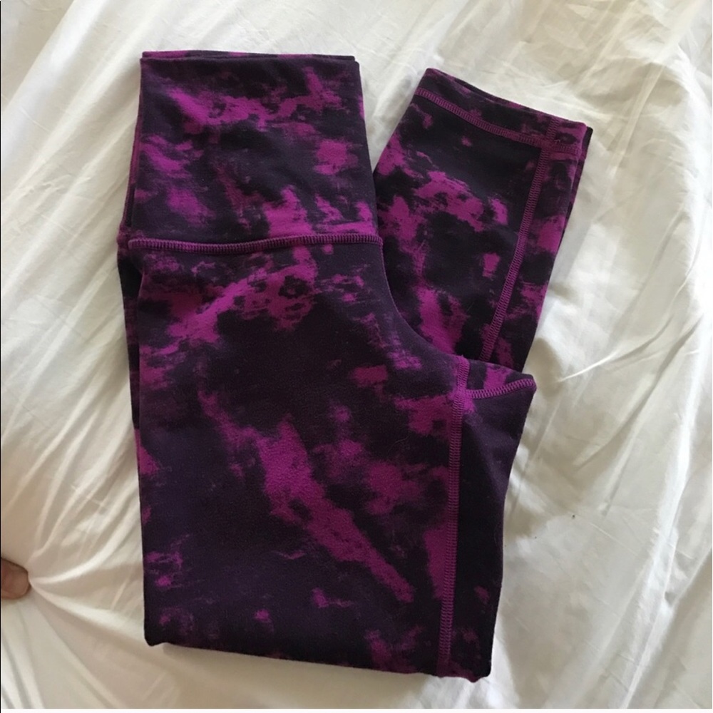 Lululemon Wunder Under Roll Down Crop