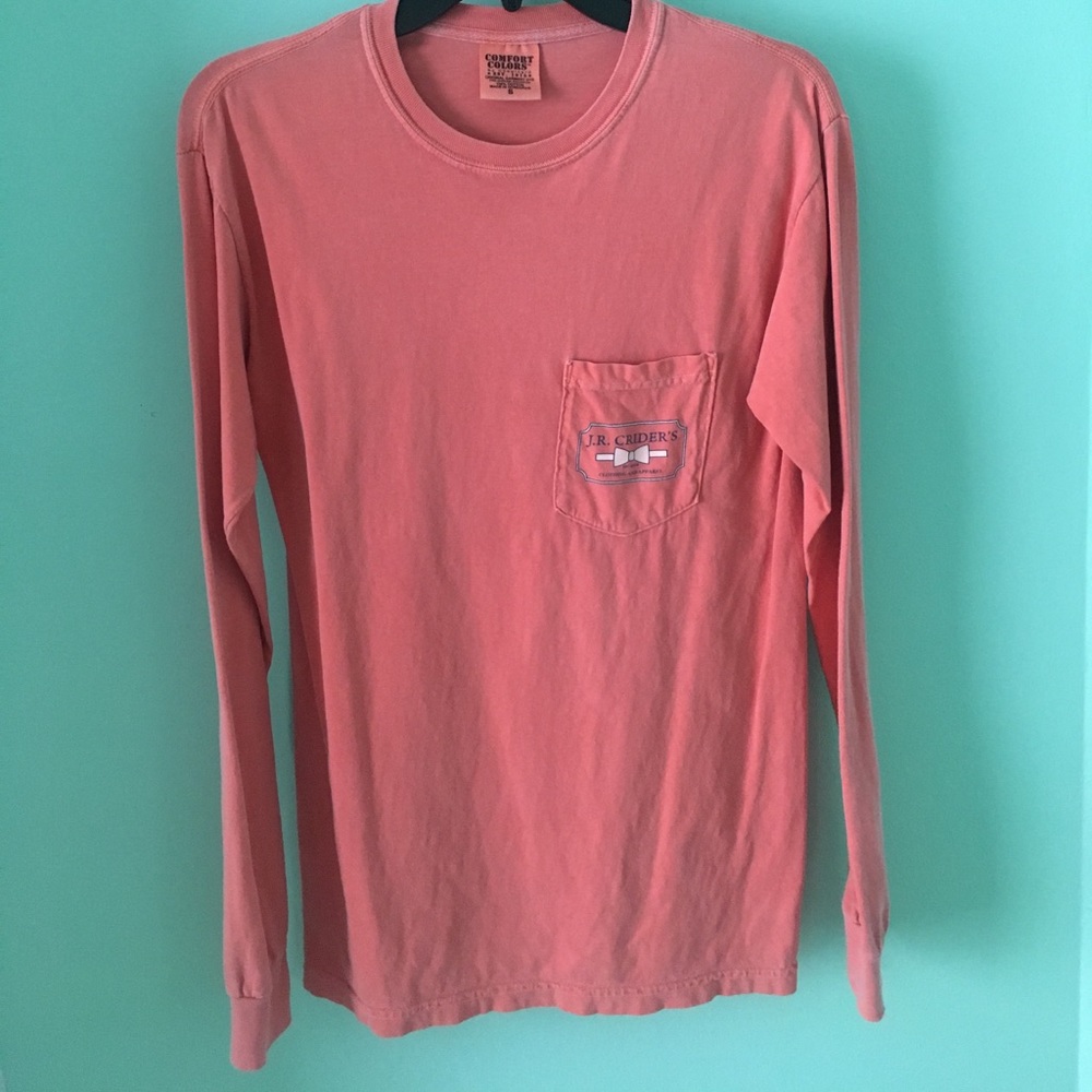 long sleeve comfort colors t shirt