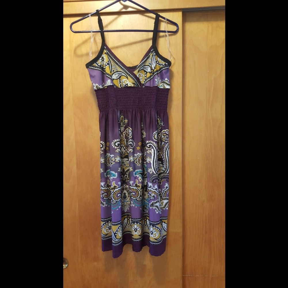 bailey blue sun dress