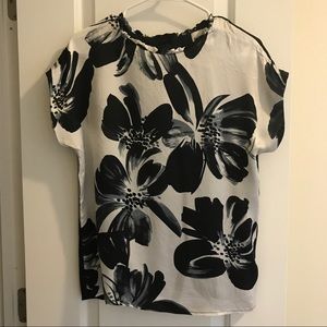 Reiss Eleana Floral Top