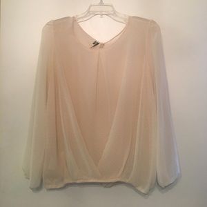 Gorgeous cream blouse