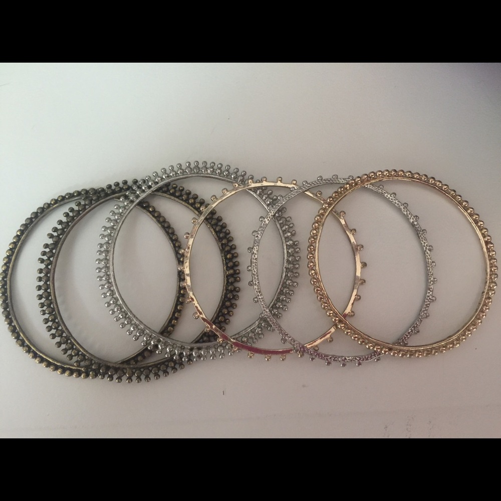 Kendra Scott Bangles - unique set of 6
