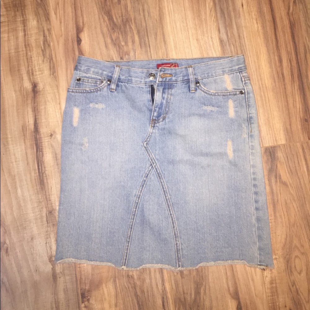 Twenty One Jean Skirt