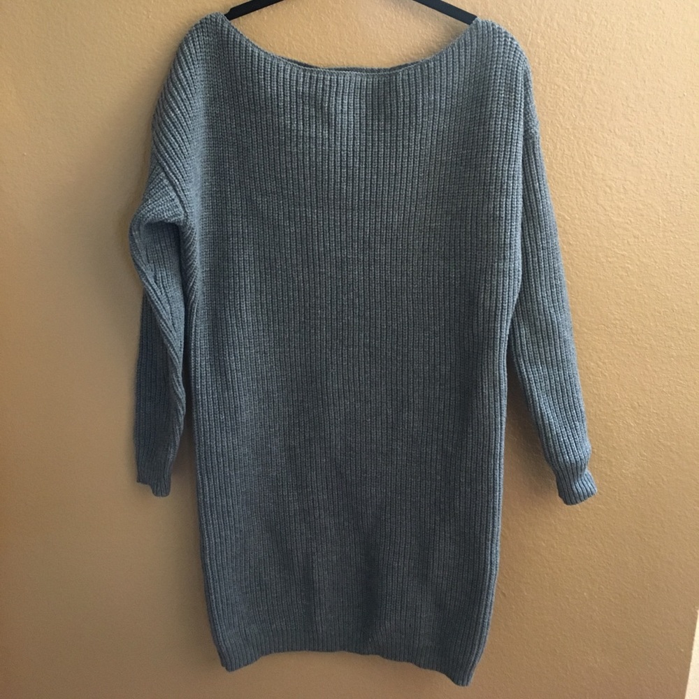Windsor off the shoulder sweater dress