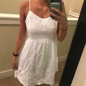 Lace detail sundress