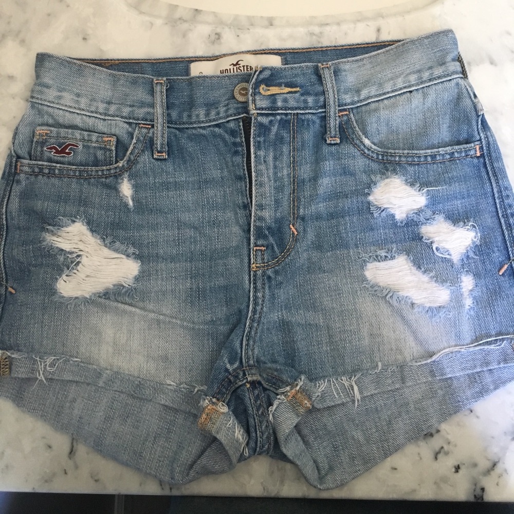 Hollister High Waisted Shorts