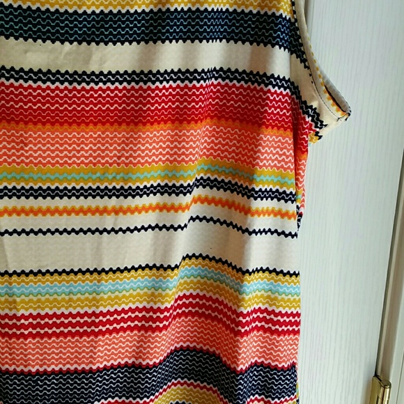 NWT DEREK HEART PLUS STRIPED TANK TOP SZ 2X - Picture 5 of 5