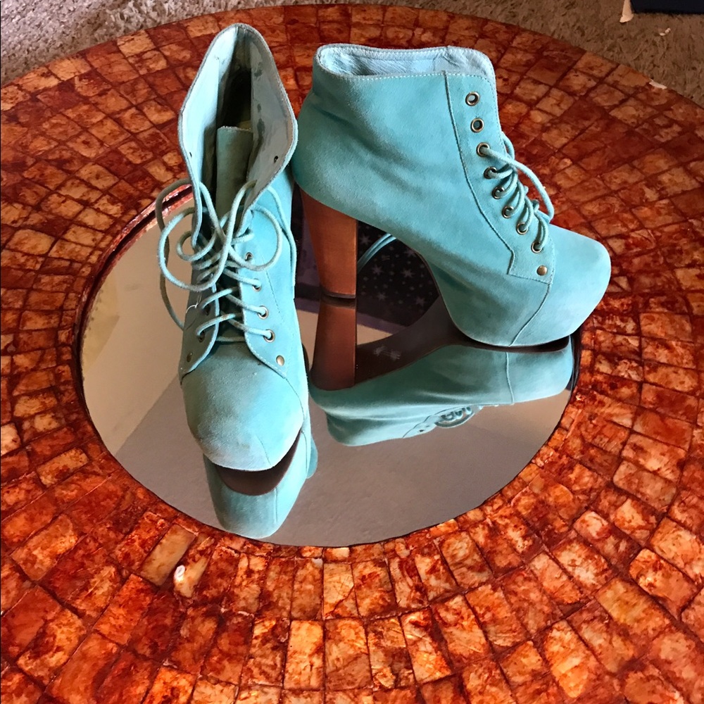 Seafoam green Jeffrey Campbell lita heals