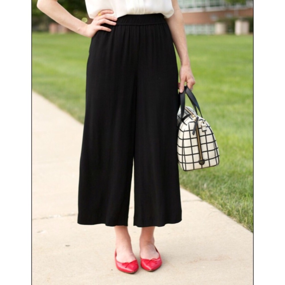 Madewell Burgundy Culottes