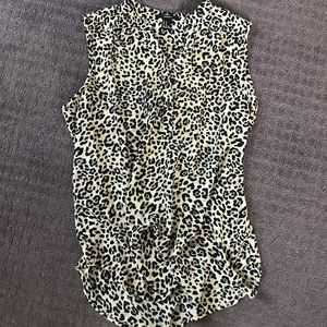 Leopard blouse