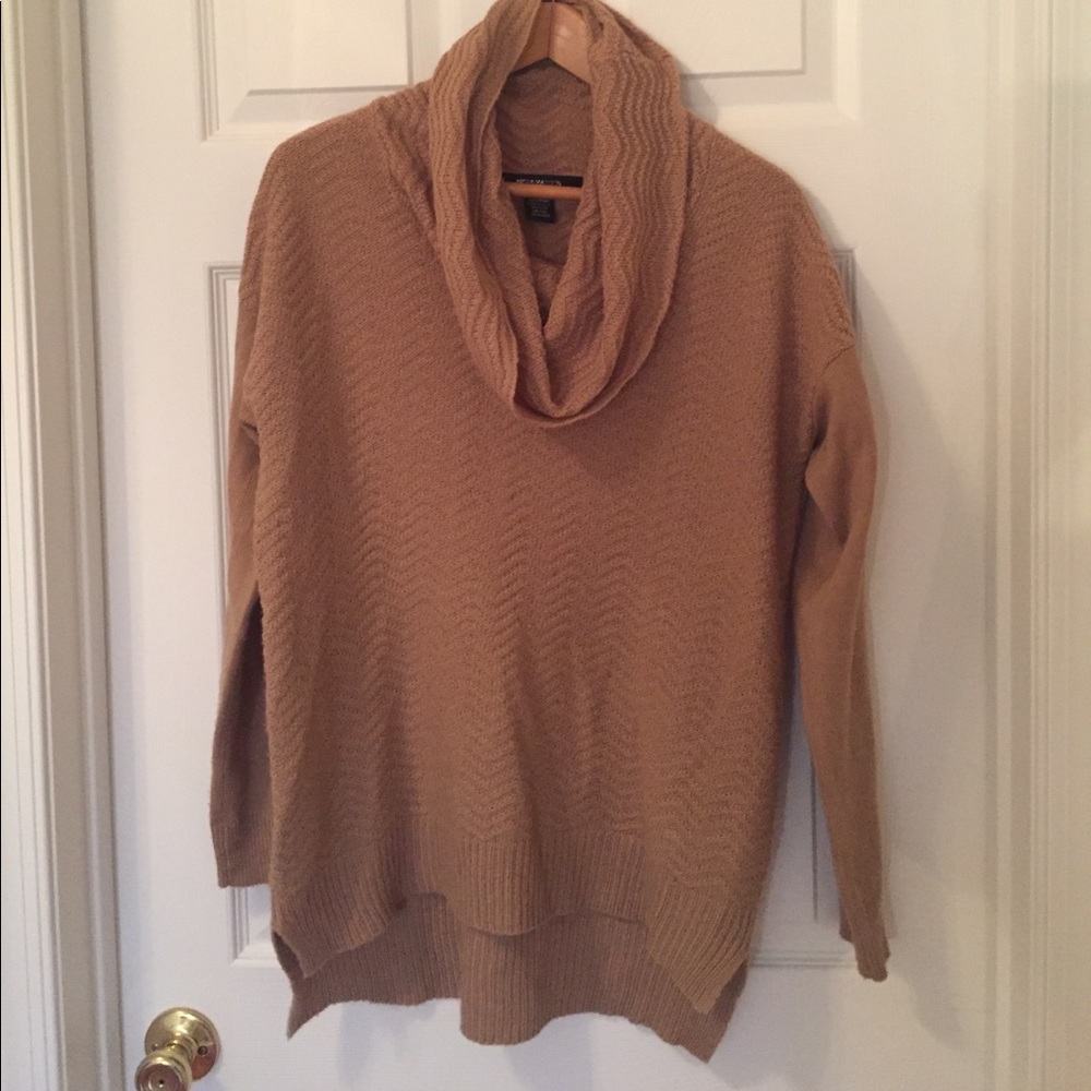 Slouchy camel colored sweater