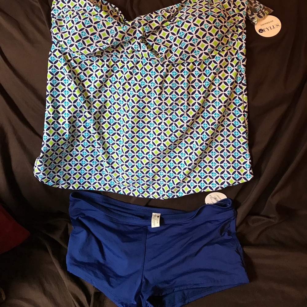 Tank and trunks swimwear