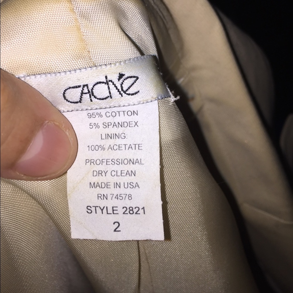 Cache Blazer Size 2" - image 4