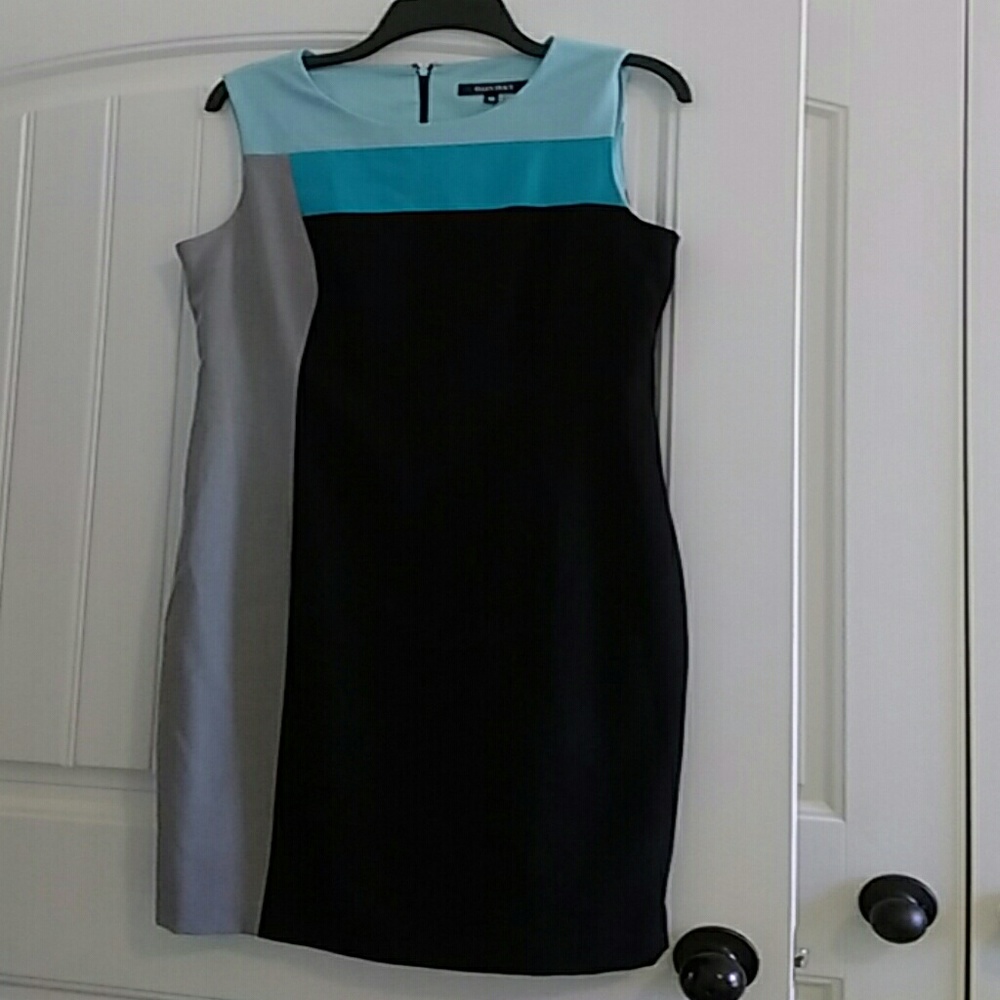 Color block Ellen Tracy dress