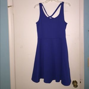 H&M Royal Blue Dress