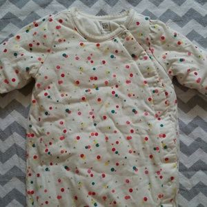 Fluffy Winter Footed One Piece