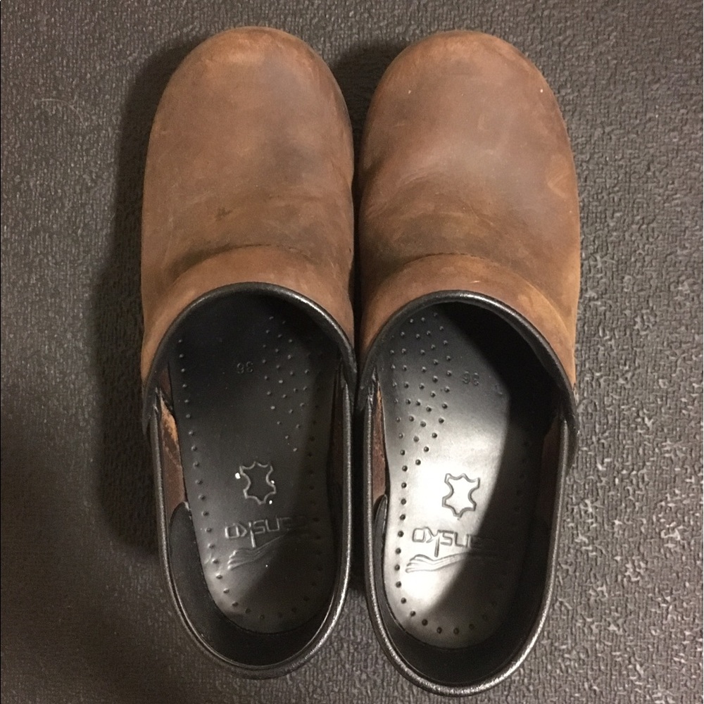 Brown Dansko Clogs