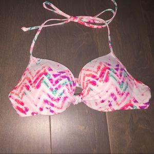 Ty-dye VS PINK swim top