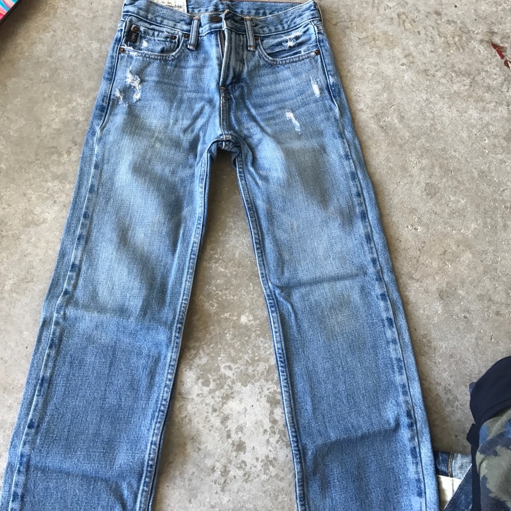 Boys classic straight Abercrombie jeans