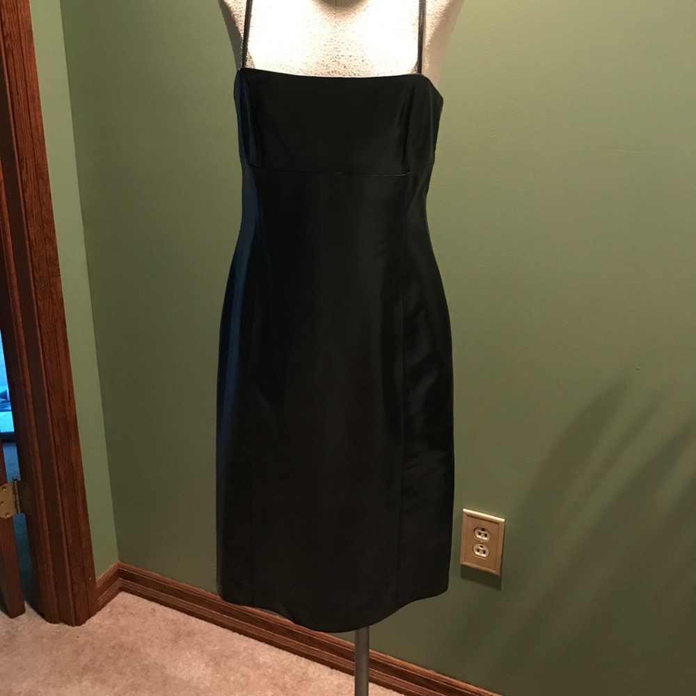 Ralph Lauren Coated leather dress