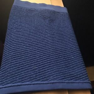 BCBG Blue Form-fitting Skirt