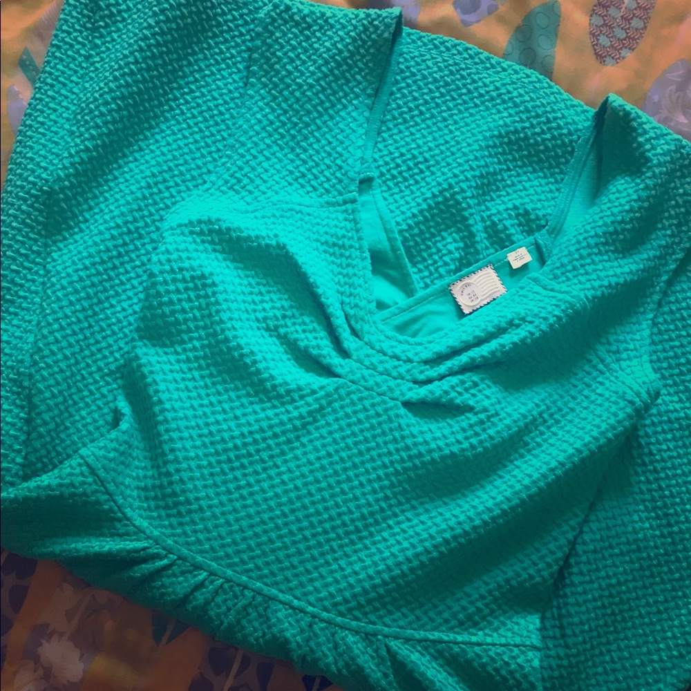 Mint green Anthro dress