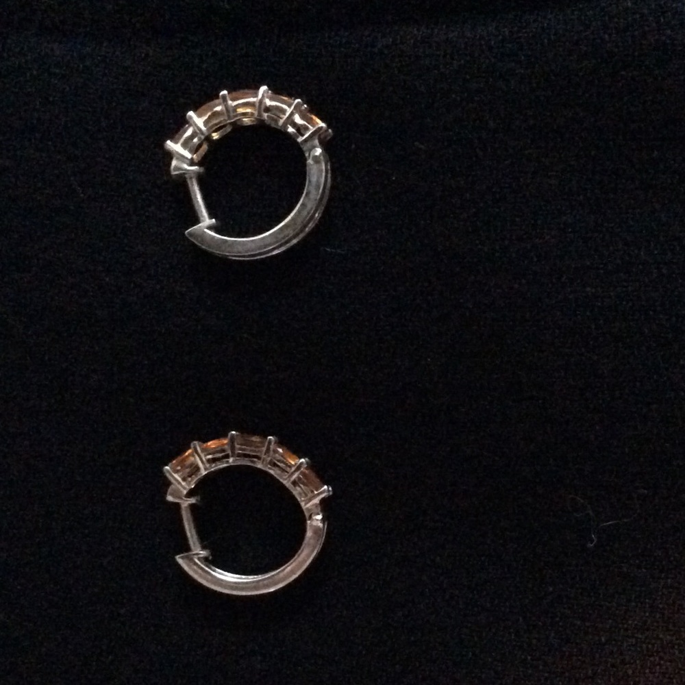 Mexican Fire Opal earrings