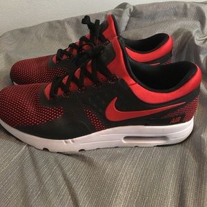 Red Airmax 0's Size 12
